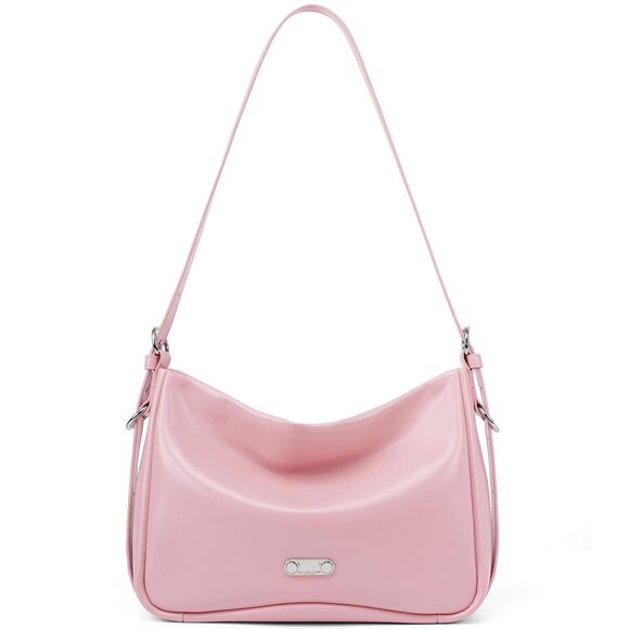 8673 LA FESTIN Hobo Bag Purse Ivory Pink Crossbody Shoulder Bag main image 5